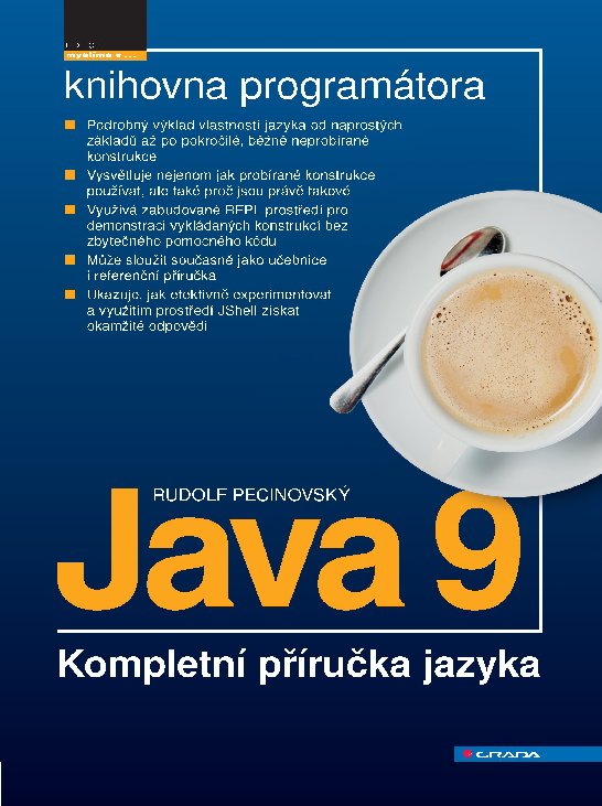 Obálka knihy: Java 9 – Kompletní příručka jazyka