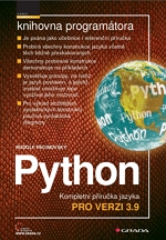 Obálka knihy: Python – Kompletní příručka jazyka pro verzi 3.9