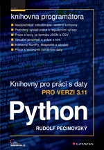 Obálka knihy: Python – Knihovny pro práci s daty pro verzi 3.11