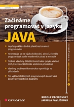 Obálka knihy: Začínáme programovat v jazyku Java